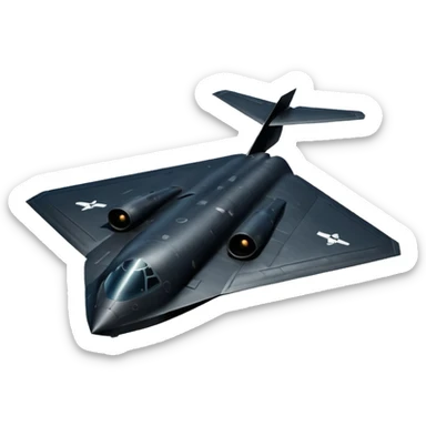 B-2 Spirit dropping boms sticker
