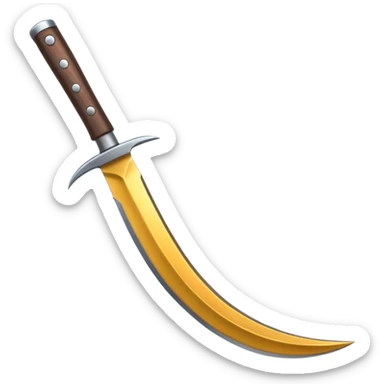 Sickle sticker