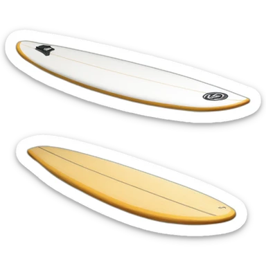 Capi barra sur une planche de surf sticker