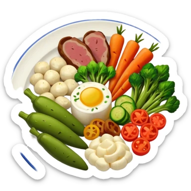 fancy dinner emoj sticker