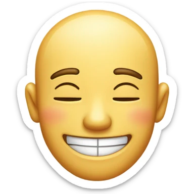 Pleasured  emoji  sticker