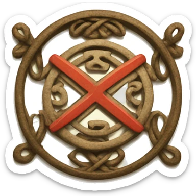 japanese talisman sticker