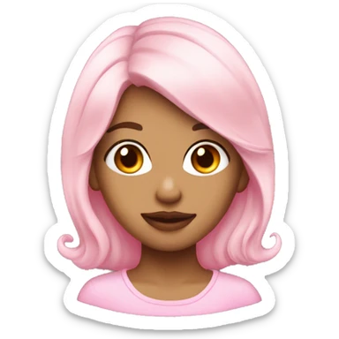 light pink coquette sticker