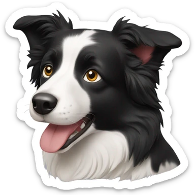 Border collie sticker