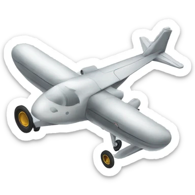 aeroplane landing gear sticker