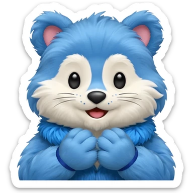 Huggy wuggy from poppy playtime sticker