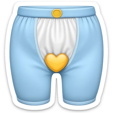 incontinence pants sticker