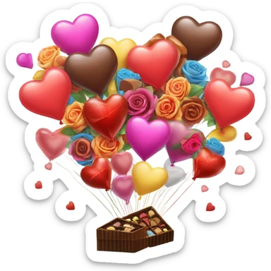 Happy Saint valentine day  sticker