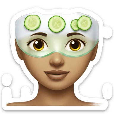 Girl spa sticker
