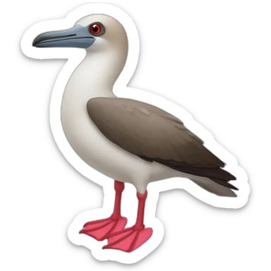 red-footed-boobie sticker