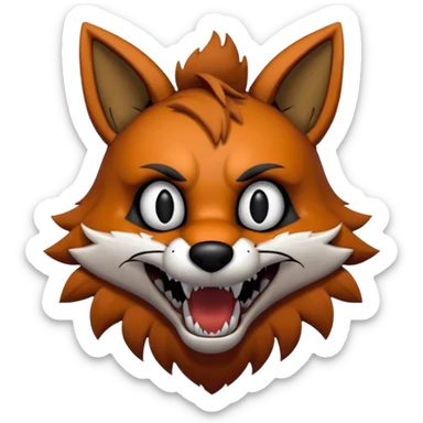 FNAF FOX'ta sticker