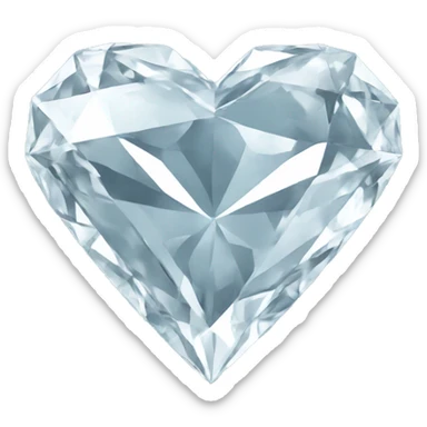 Diamond Heart sticker