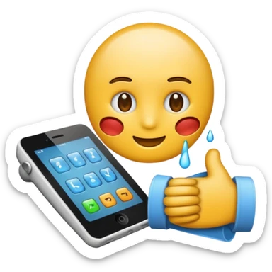 ultrasound emoji with number 49 sticker