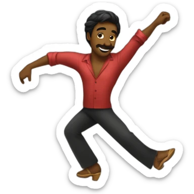 salsa dance sticker
