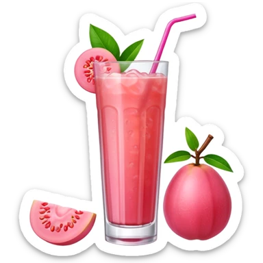 egzotic guava flavor for drink sticker