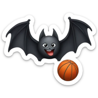 Bat And Ball sticker