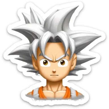 Goku ssj 1 sticker