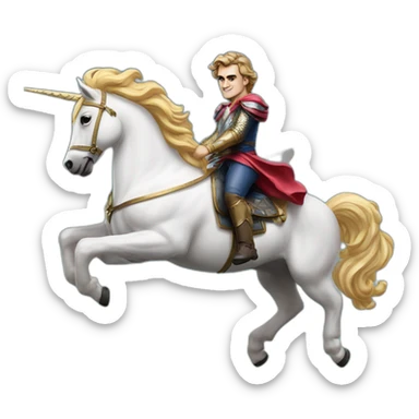 Antoine Griezmann on a unicorn sticker