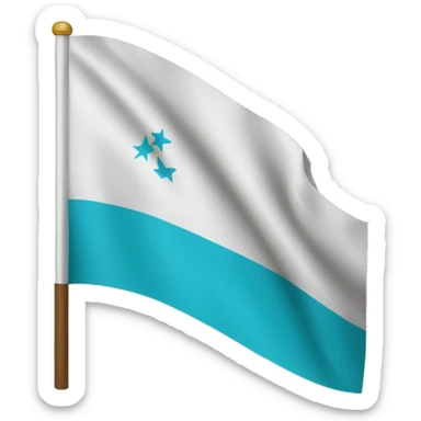 Crimean tatar flag sticker