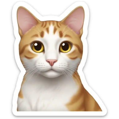 Cat cat sticker