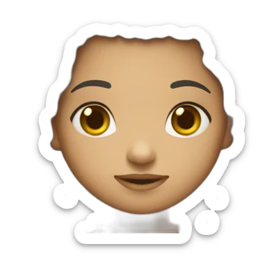 cute joan of ark sticker