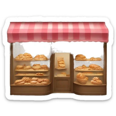 "boulangerie" store sticker
