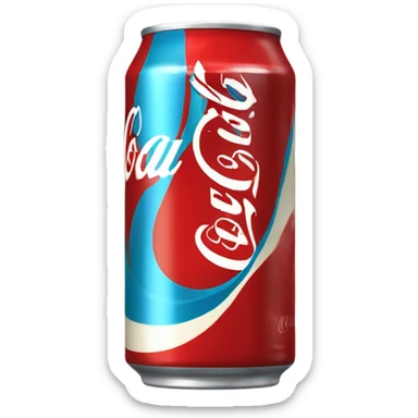 Coca Cola vanilla sticker