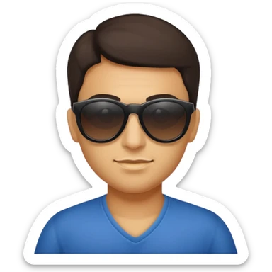 Lunettes de soleil brésilien  sticker