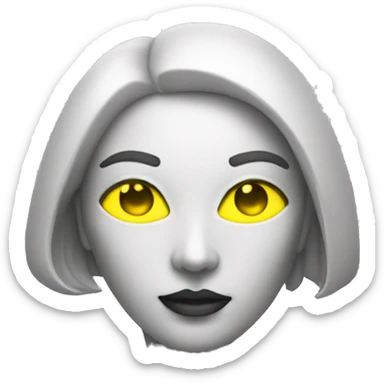 neon word mistress sticker