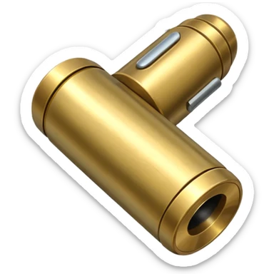 pistol bullet sticker