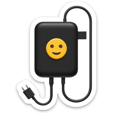 Electric phone charger  sticker