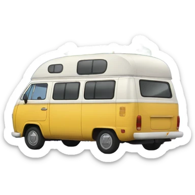 Happy new year! Written about a camper van sticker