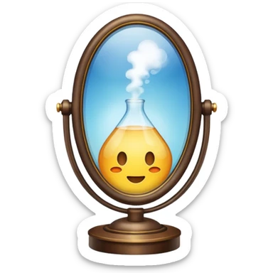 MIRROR STEAM sticker