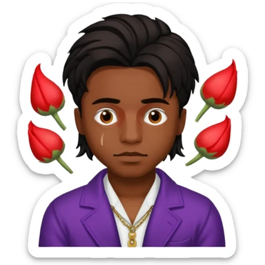 opium playboy carti with middle part sticker
