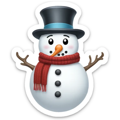 Snowman  sticker