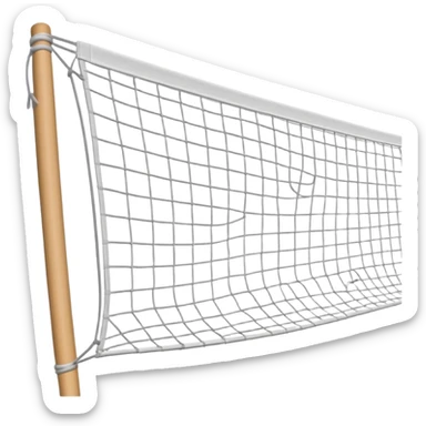 Volleyball net
 sticker