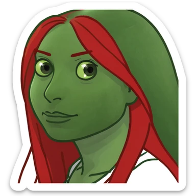 big-wings-rose-beautiful-fairy-red-long-hair- sticker