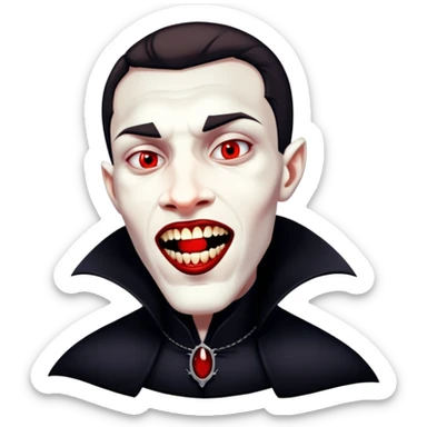 Vampire sticker