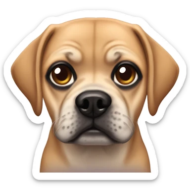 Puggle sticker