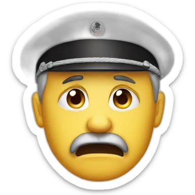 German dictator crying sticker