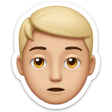 idont care  emoji sticker