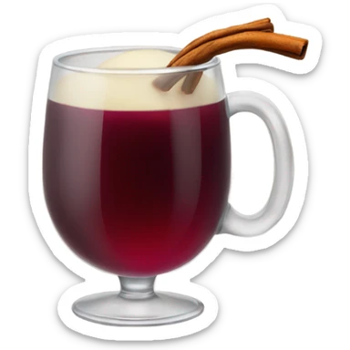 Mulled wine sticker