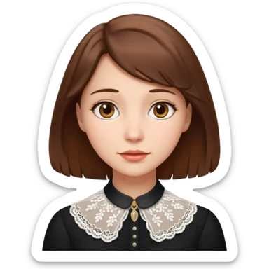 1600's european female sticker