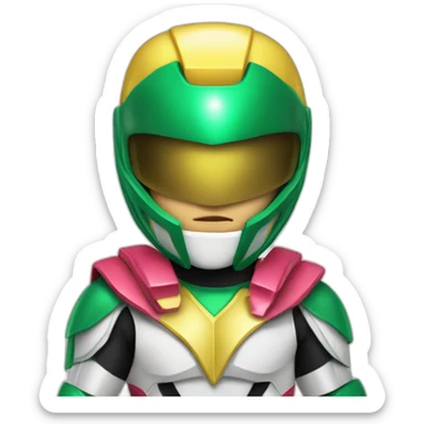 data protector power ranger sticker