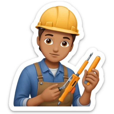  Repairing a tool sticker