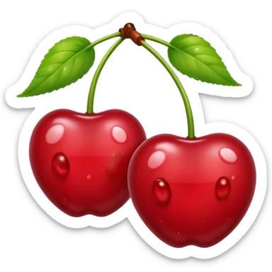 soapy cherries sticker