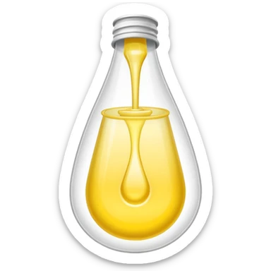 Light yellowish liquid flows into a urine condom, no smiley face sticker