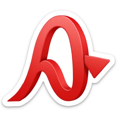 the number 36 on top of a graph with a downwards trajectory sticker