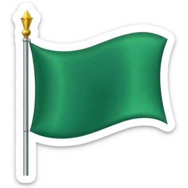Green  flg sticker