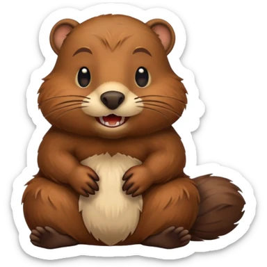 Beaver sticker